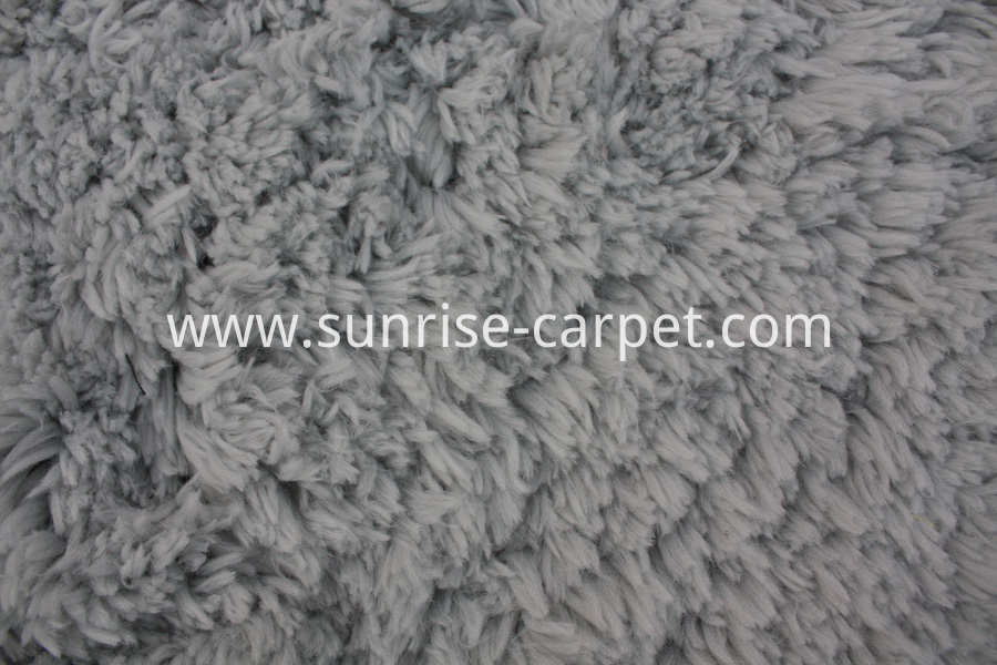 Soft Imitation Fur Shaggy Rug Grey Soft Imitation Fur Shaggy Rug Grey